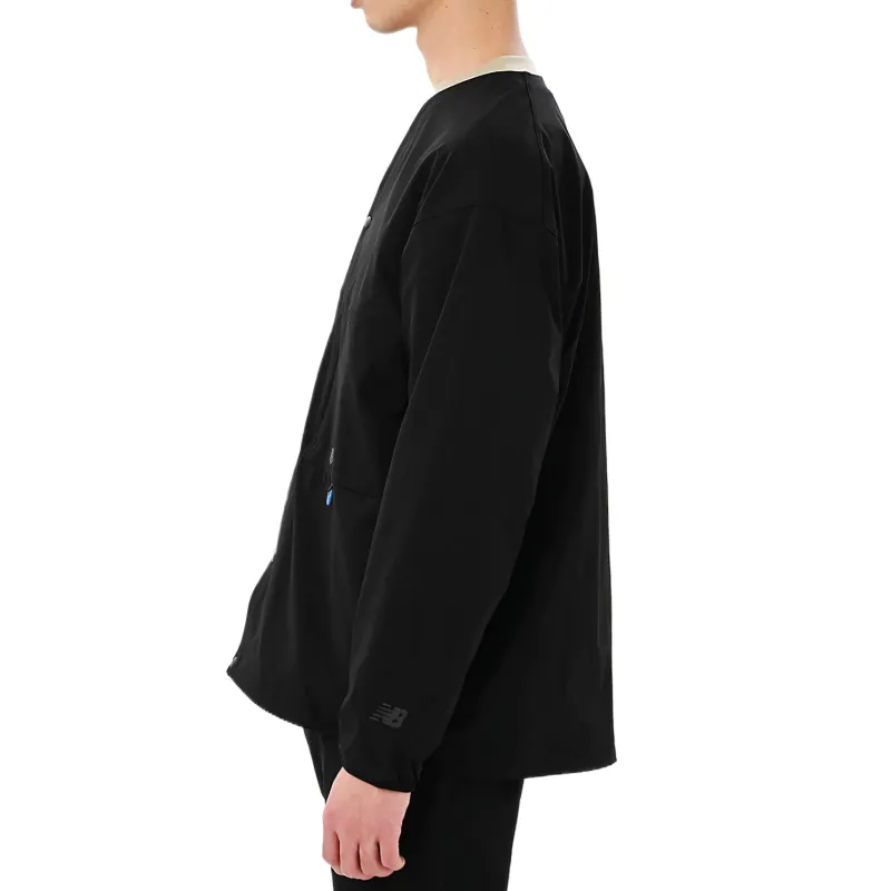New Balance Soft Shell Cardigan Jacket Men's Black-2