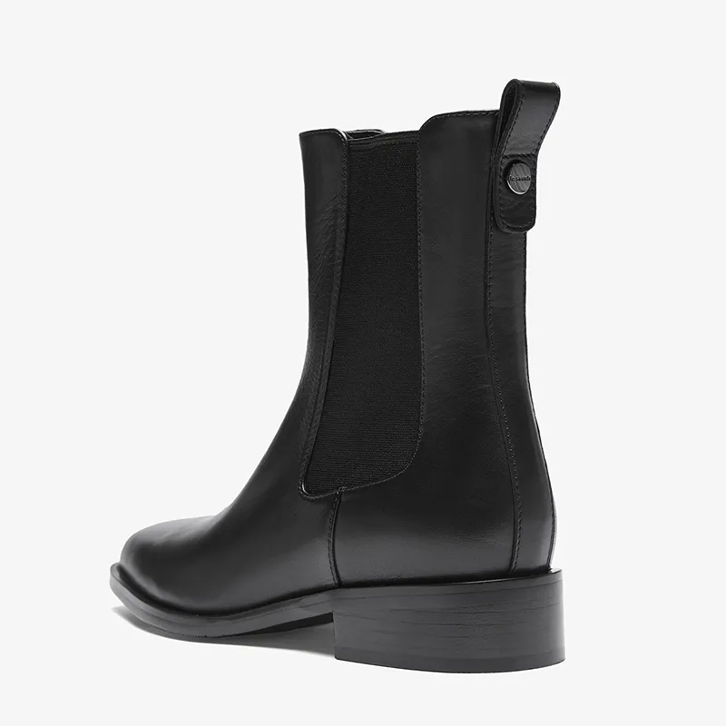 Le Saunda Chelsea Boots Women's Black-2
