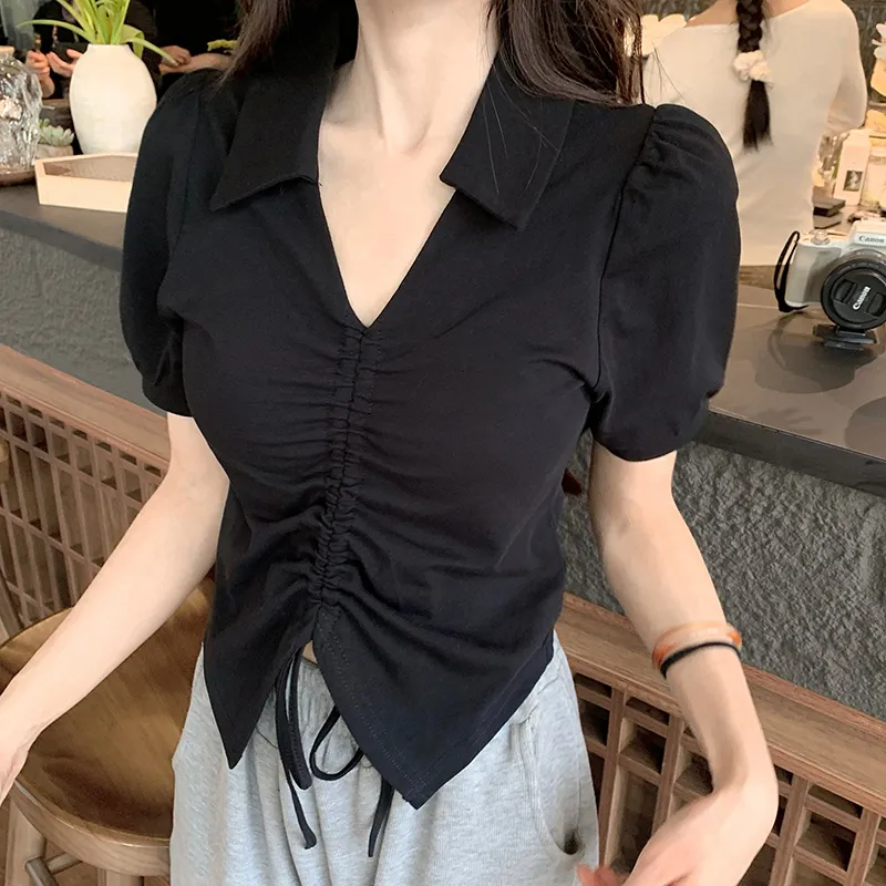 XIANSINIAO Summer Regular T Shirt Women's-2