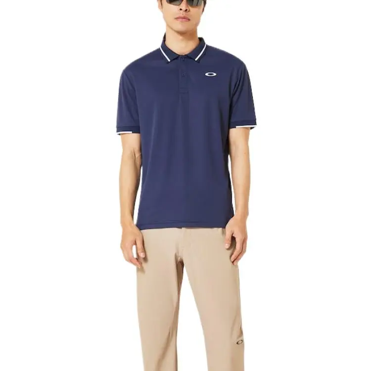 Oakley Polo Shirt Men's Dusty Blue-3