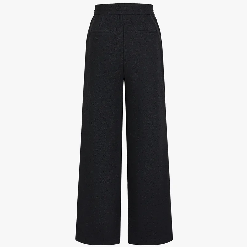 JZ. ANNAKRO Casual Pants Women's Black Gray-1