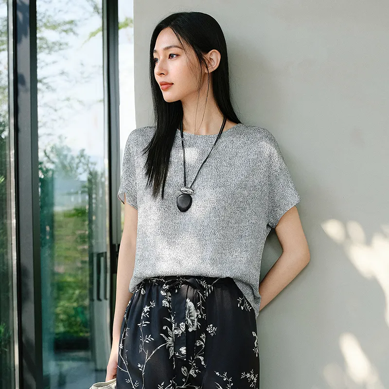 JZ. ANNAKRO Chiffon Shirt Women's-10