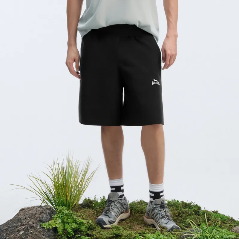 LONSDALE Sports Shorts Unisex Black-4
