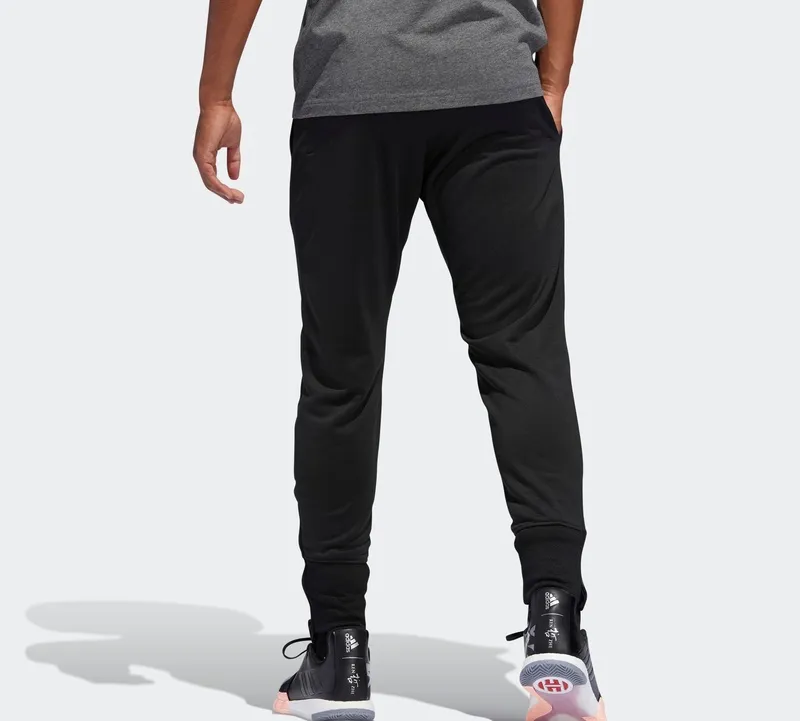 Adidas Knitted Sweatpants Men Black-3