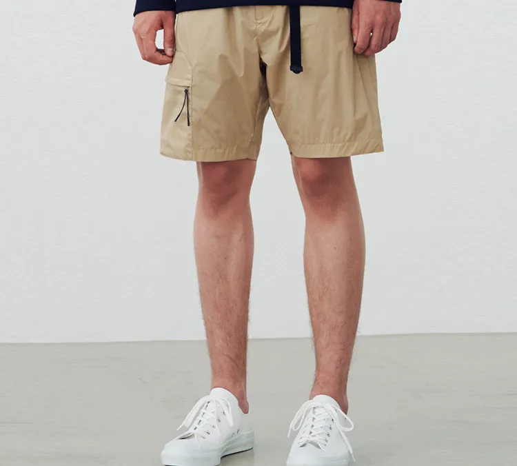 Champion Loose Fit Shorts Japan Version Men's Khaki-1