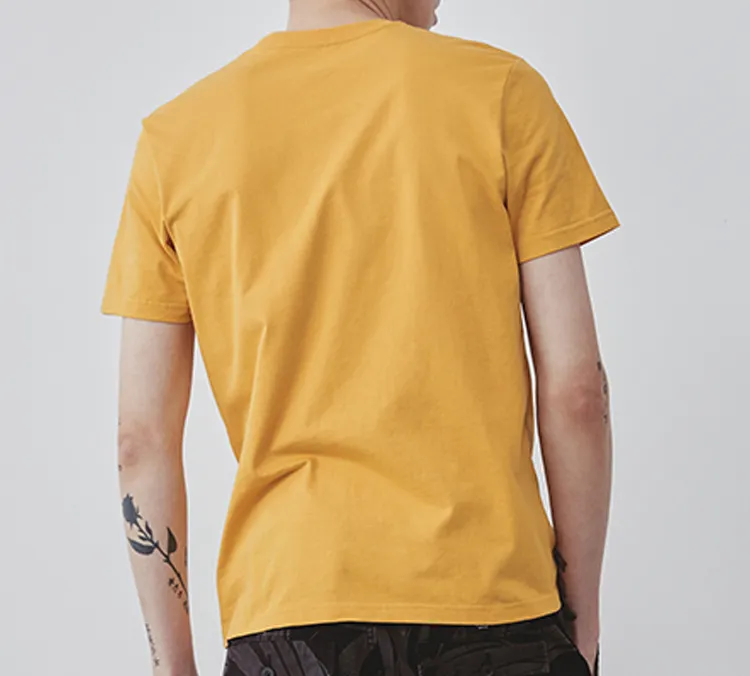 Vans T-Shirts Unisex Yellow-3