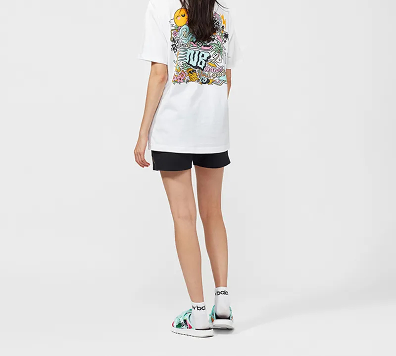 New Balance T Shirt Unisex White-7