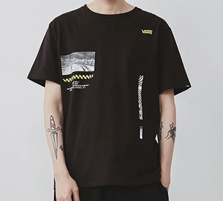 Vans T Shirts Unisex Black-2