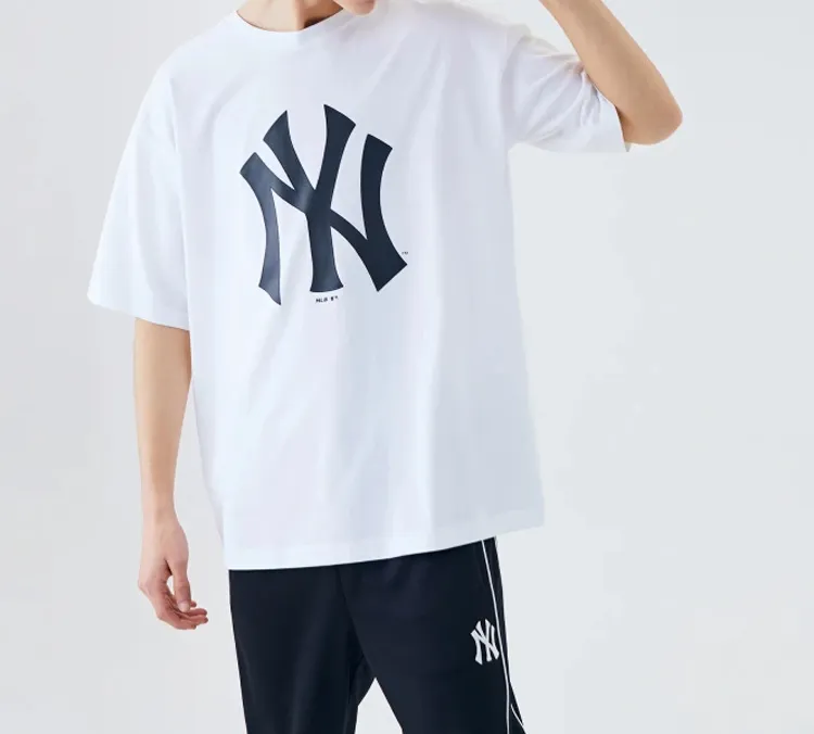 MLB T Shirts Unisex White-2
