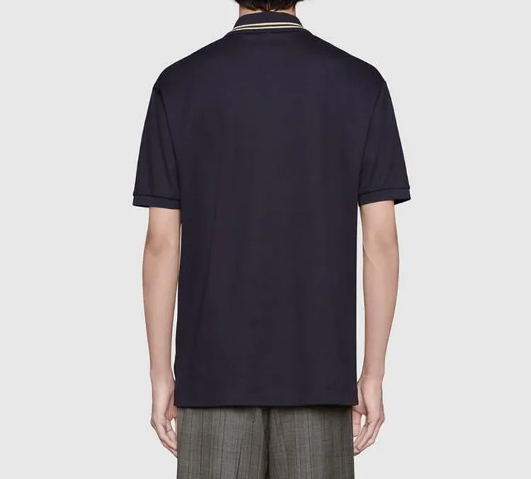 GUCCI Symbols Embroidered Polo Shirt-2