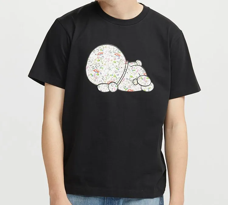 UNIQLO T Shirts Unisex Black-1