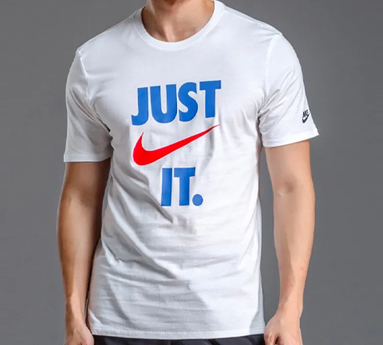Nike T Shirts Men White-2