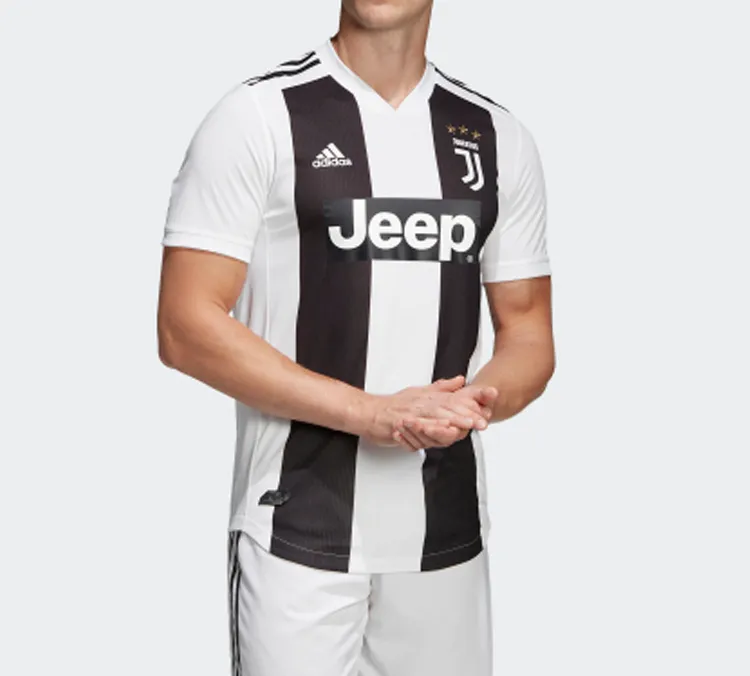 Adidas 2018 2019 Juventus Player Issue Domestic Ronaldo #7 Home Jersey-2