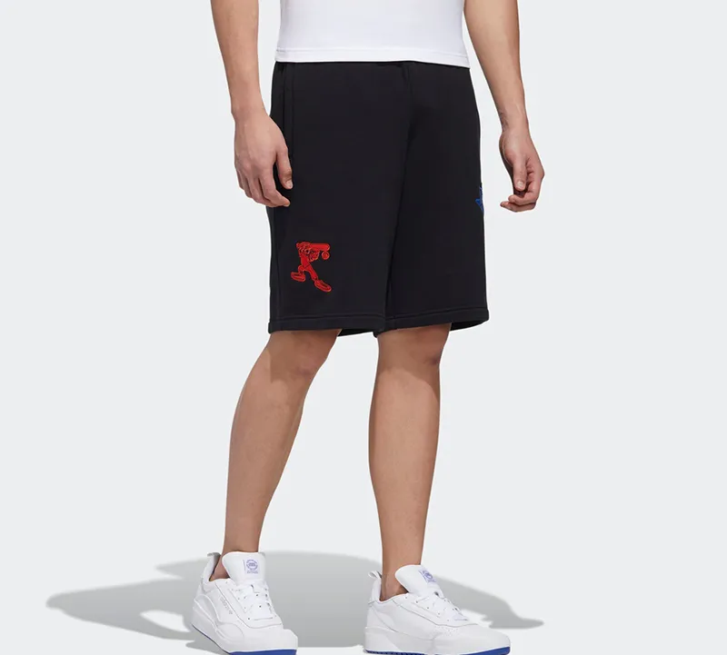 Disney X Adidas Casual Shorts Men Black-2