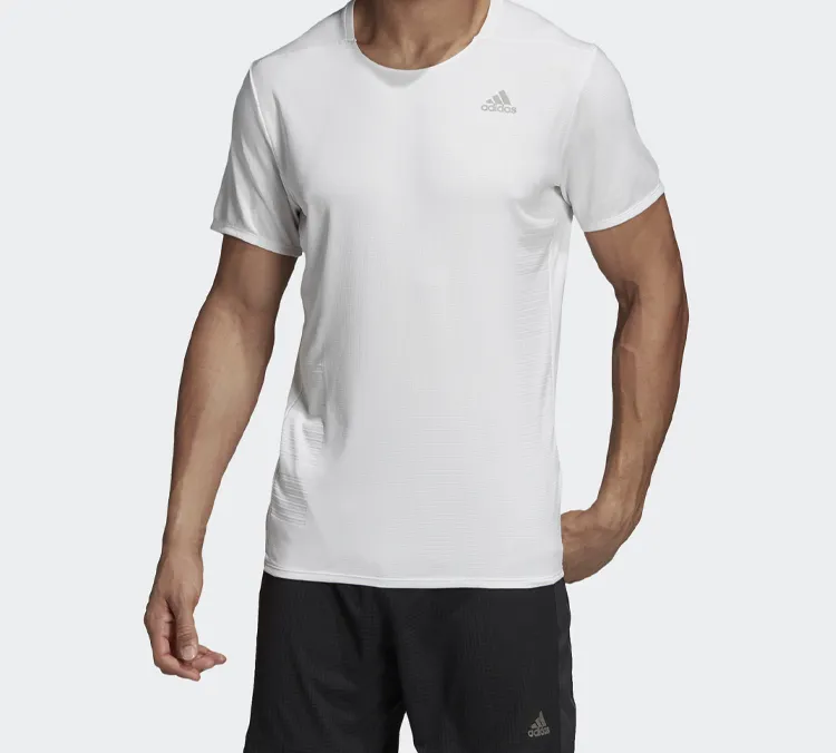 Adidas T Shirts Men White-6