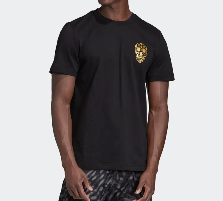 Adidas T-Shirts Men Black-6