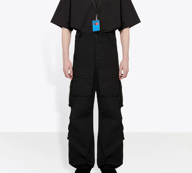 Balenciaga Overalls Men's Black-2