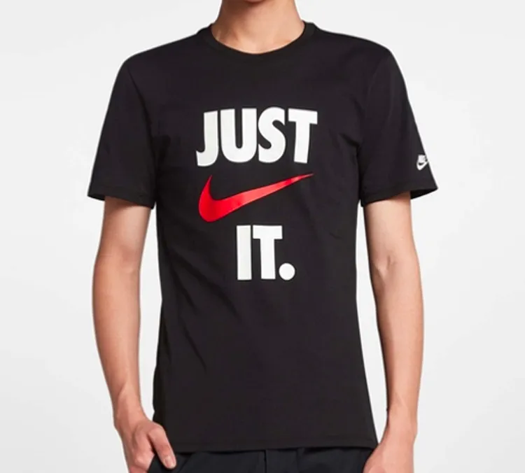 Nike T Shirts Men Black-2
