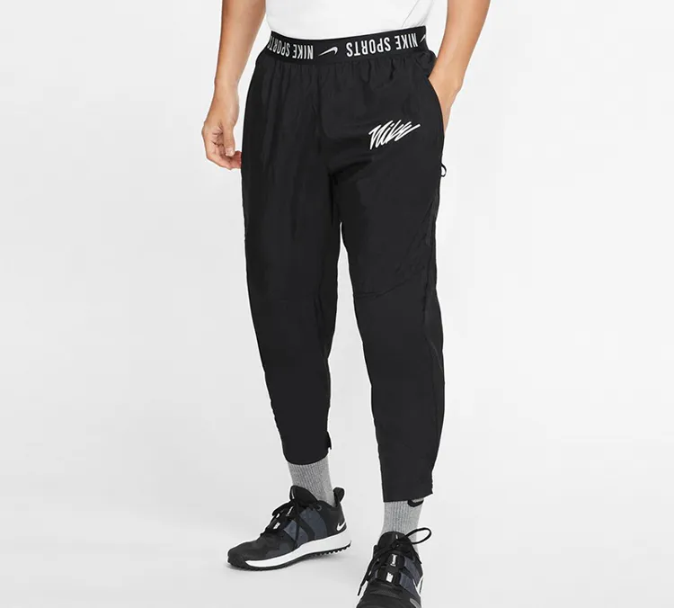 Nike Knitted Sweatpants Men Black-3