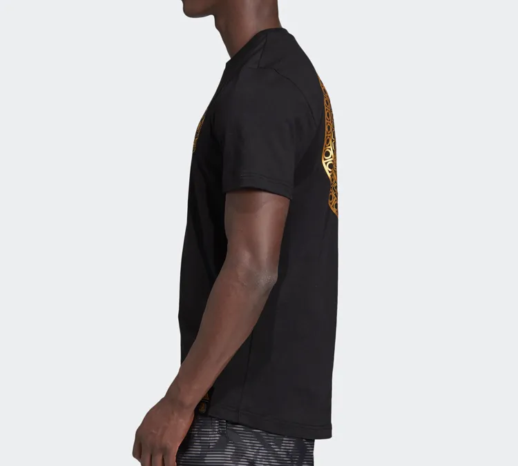 Adidas T-Shirts Men Black-2