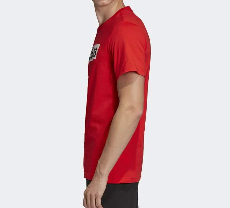 Adidas T Shirts Men Red-3