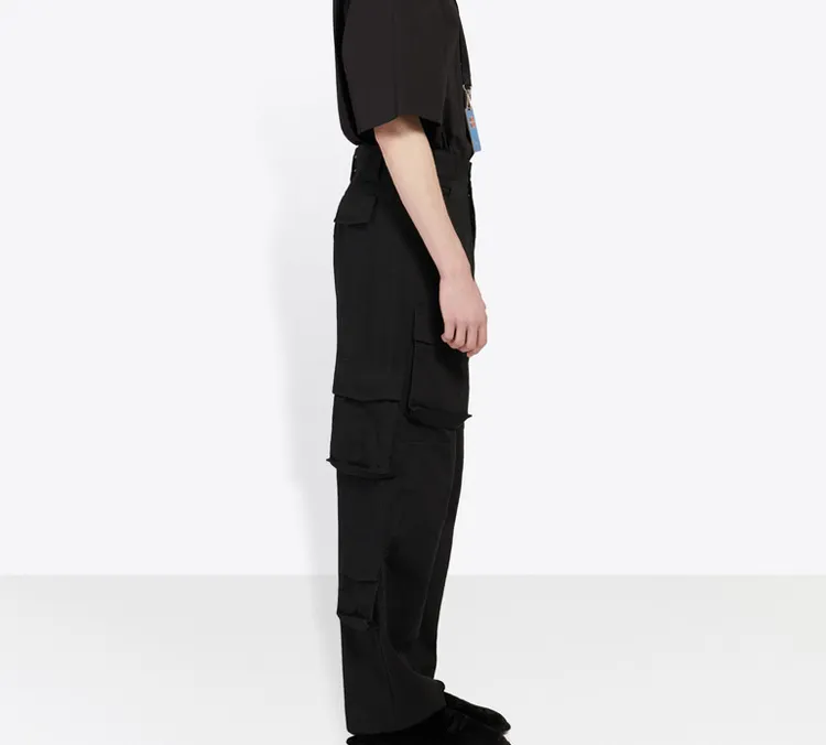 Balenciaga Overalls Men's Black-3