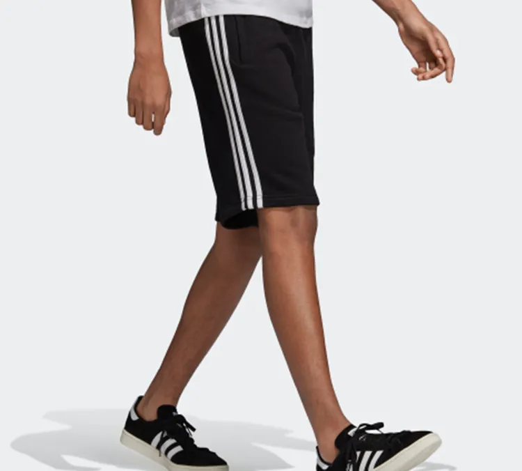 Adidas Originals 3 Stripe Casual Shorts Men Black-5