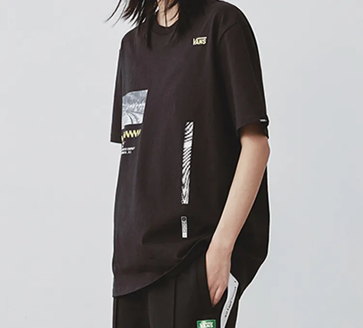 Vans T Shirts Unisex Black-3