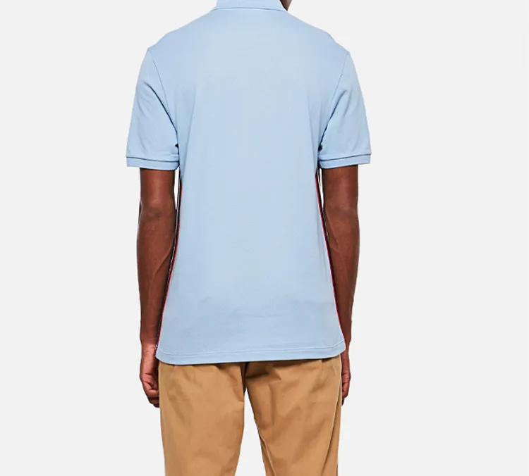 GUCCI Polo Shirts Men Light Blue-2