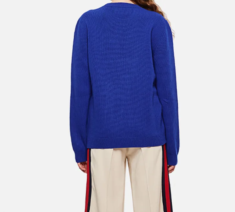 GUCCI Sweaters Women's Royal Blue-3