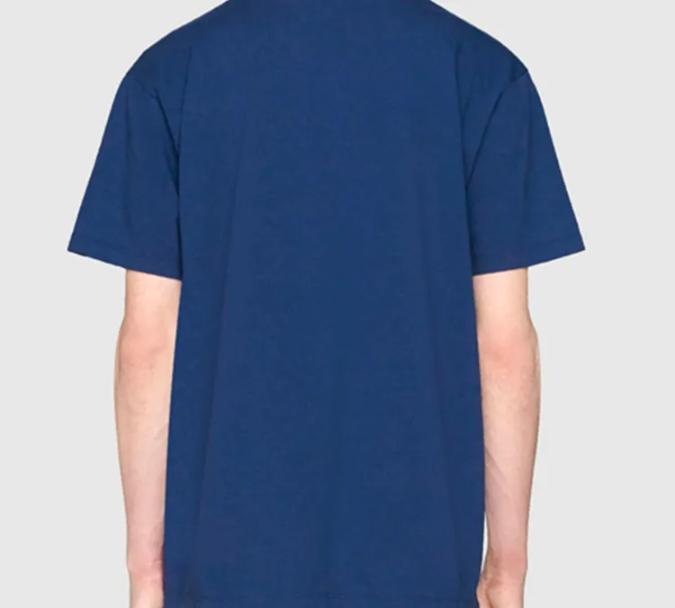 GUCCI T Shirts Men Dark Blue-4