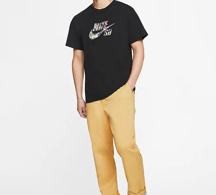 Nike T Shirts Men Black-1