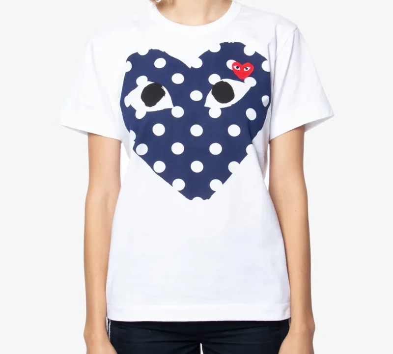 CDG Play T-Shirts Women's-1