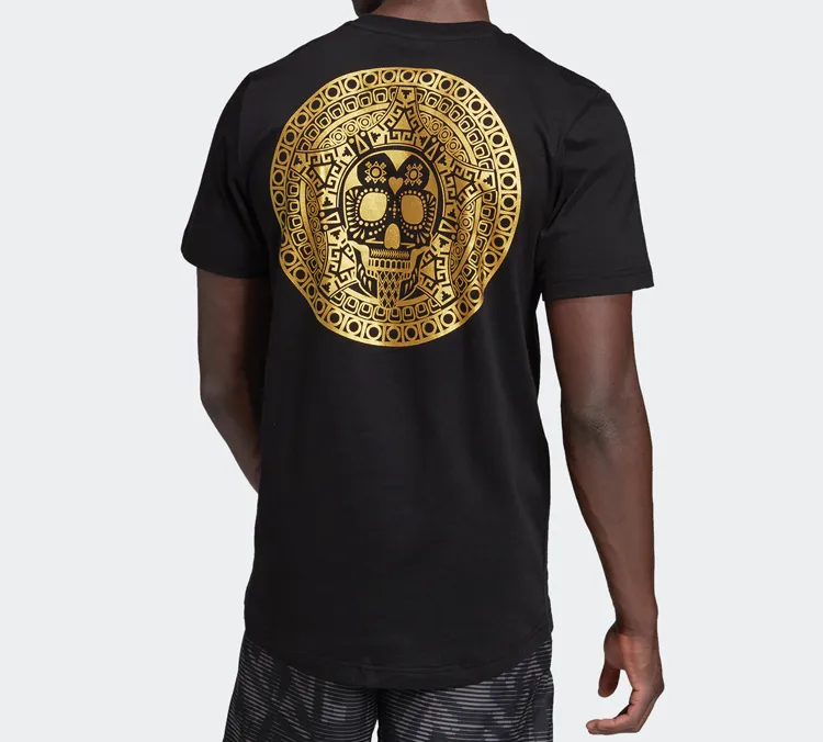 Adidas T-Shirts Men Black-3