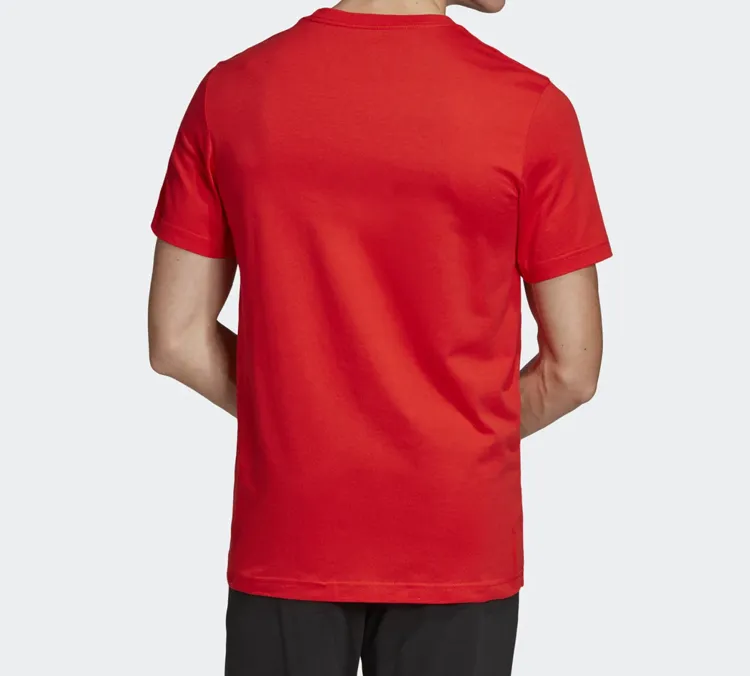 Adidas T Shirts Men Red-5