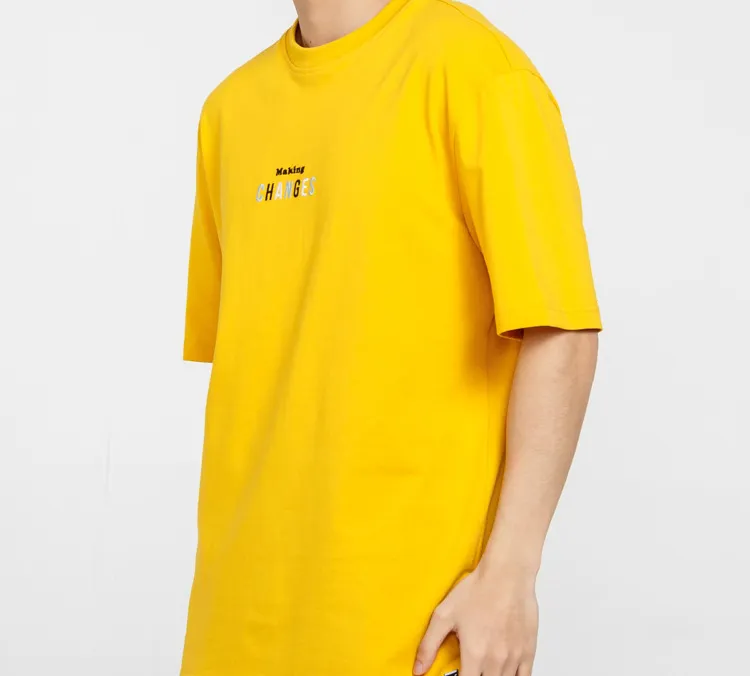 PUMA T Shirts Men Gold-4