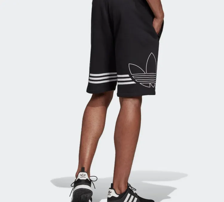 Adidas Originals OUTLINE SHORT Casual Shorts Men Black-4