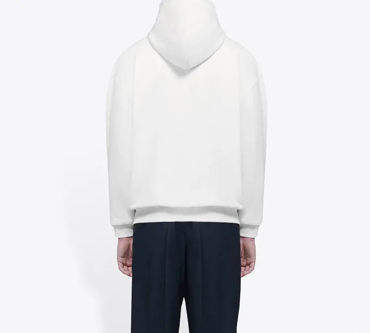 Balenciaga Sweatshirts Men White-4