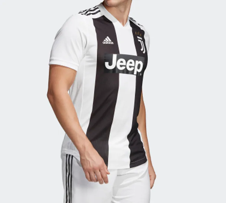 Adidas 2018 2019 Juventus Player Issue Domestic Ronaldo #7 Home Jersey-5
