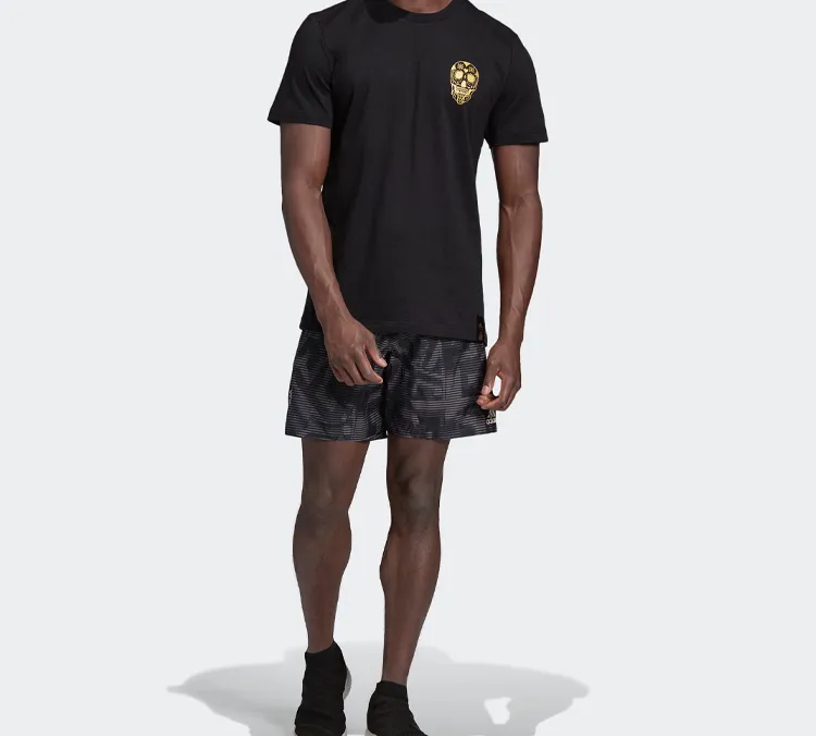 Adidas T-Shirts Men Black-5