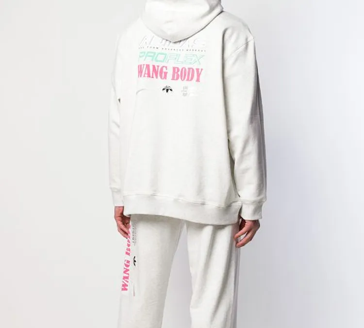 Alexander Wang X Adidas Sweatshirts Unisex Light Gray-4
