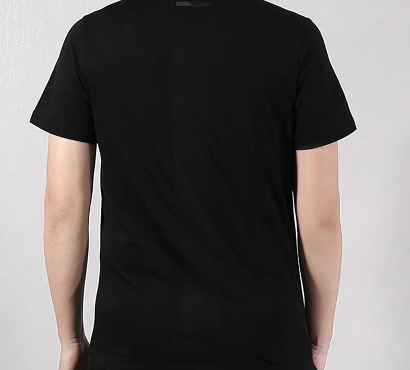 Adidas T Shirts Men Black-4