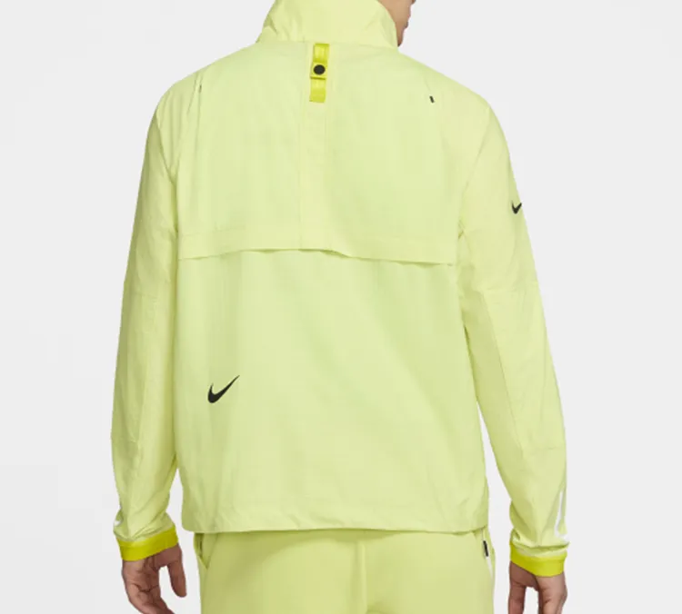 Nike Breathable Windbreaker Jacket Men's Neon Green-3