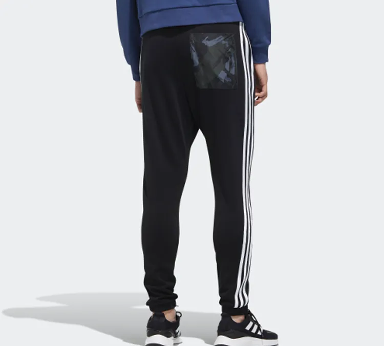 Adidas Neo Knitted Sweatpants Men's Black-3