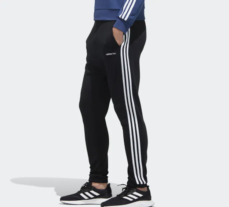 Adidas Neo Knitted Sweatpants Men's Black-4