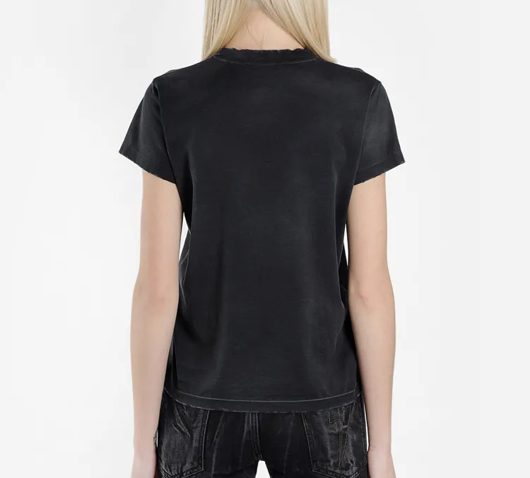 Givenchy Paris Oversized T shirt Black-2