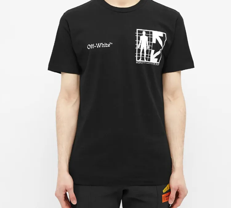OFF WHITE Ss20 T Shirts Men Black-1