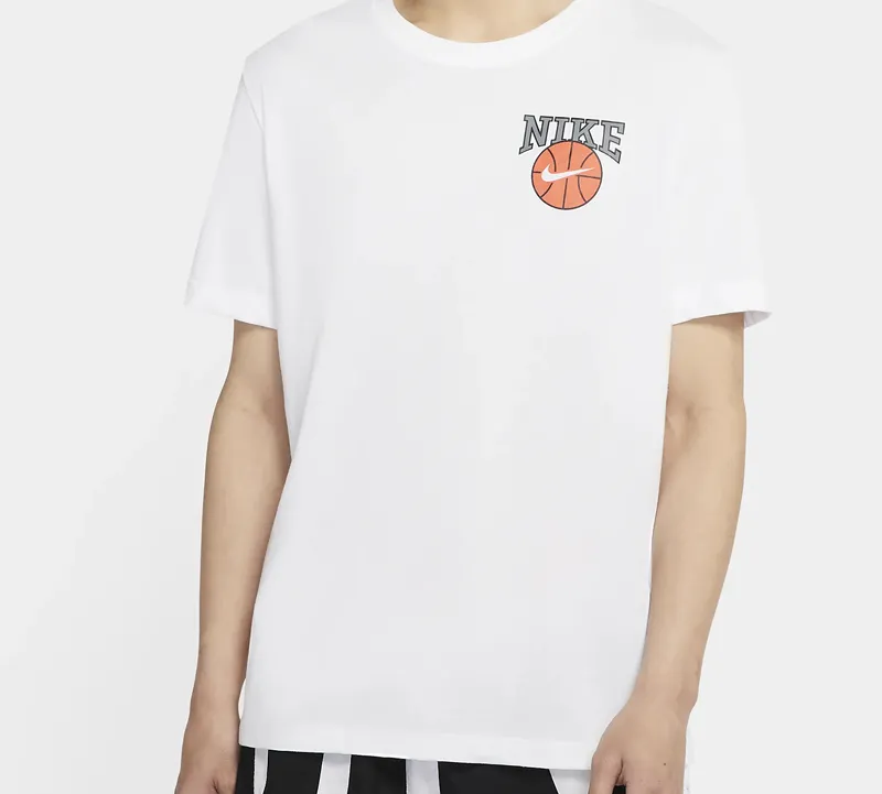 Nike Set-in Sleeve T-Shirt Men's White-2