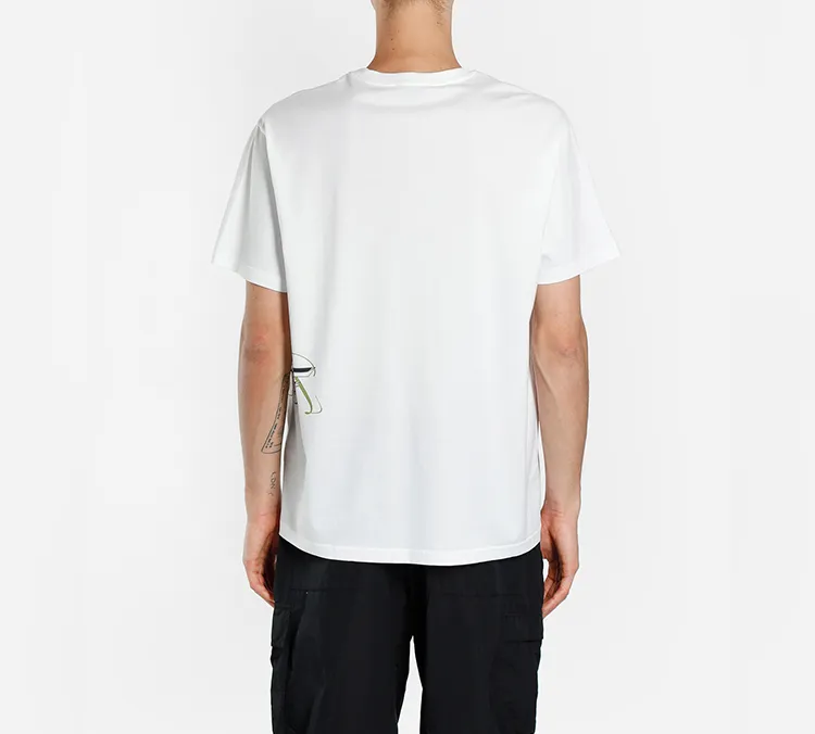 Givenchy T Shirts Men White-3