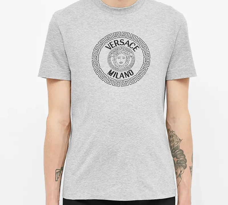 VERSACE VERSACE T Shirt Men's Gray-3
